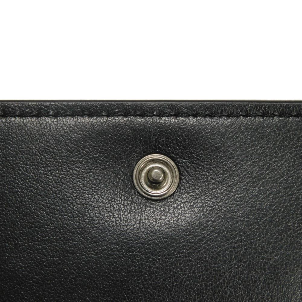 FENDI フェンディ コンパクト ウォレット グレイン カーフ トリ