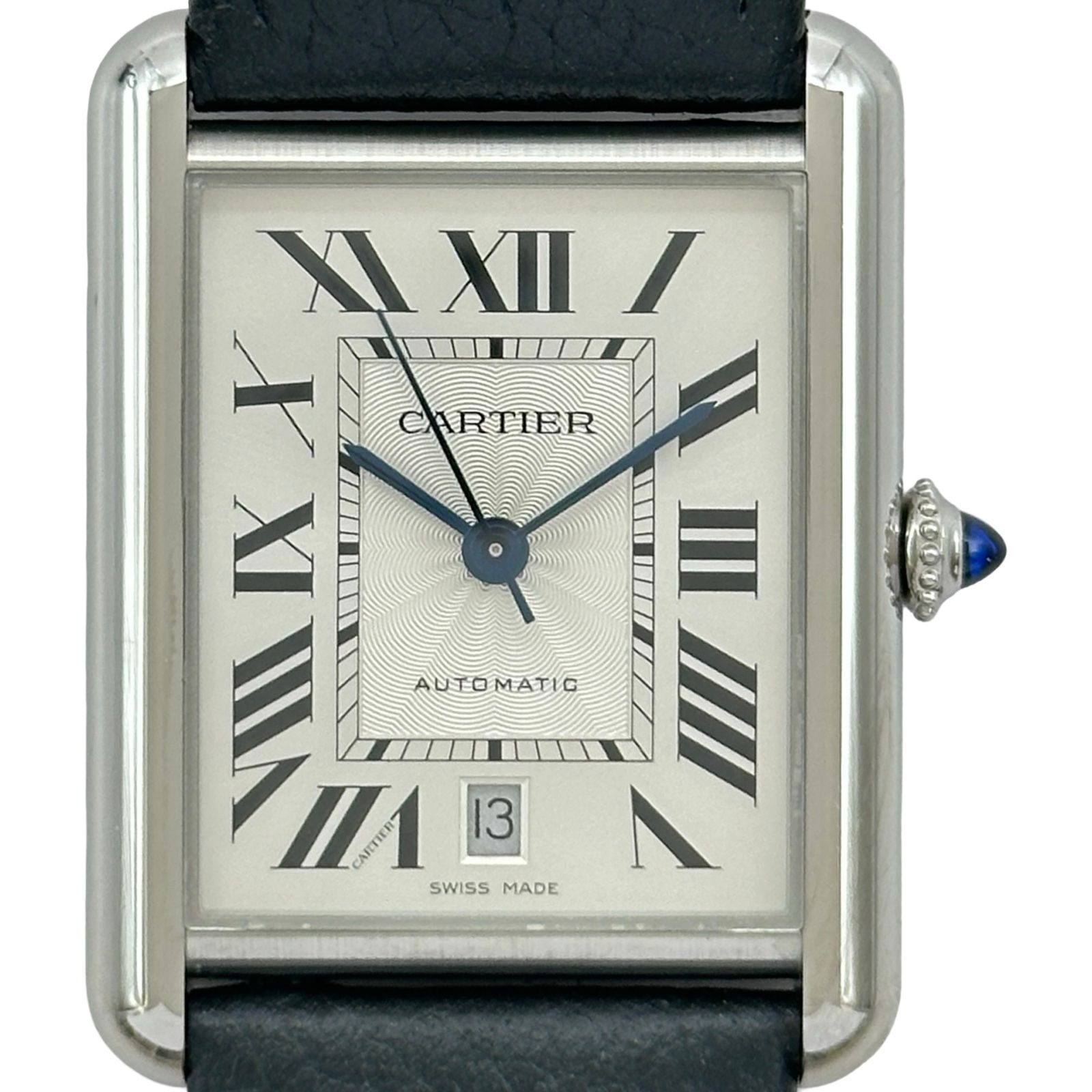 カルティエ Cartier タンク マスト XL WSTA0040 シルバー ステンレススチール 自動巻き メンズ 腕時計