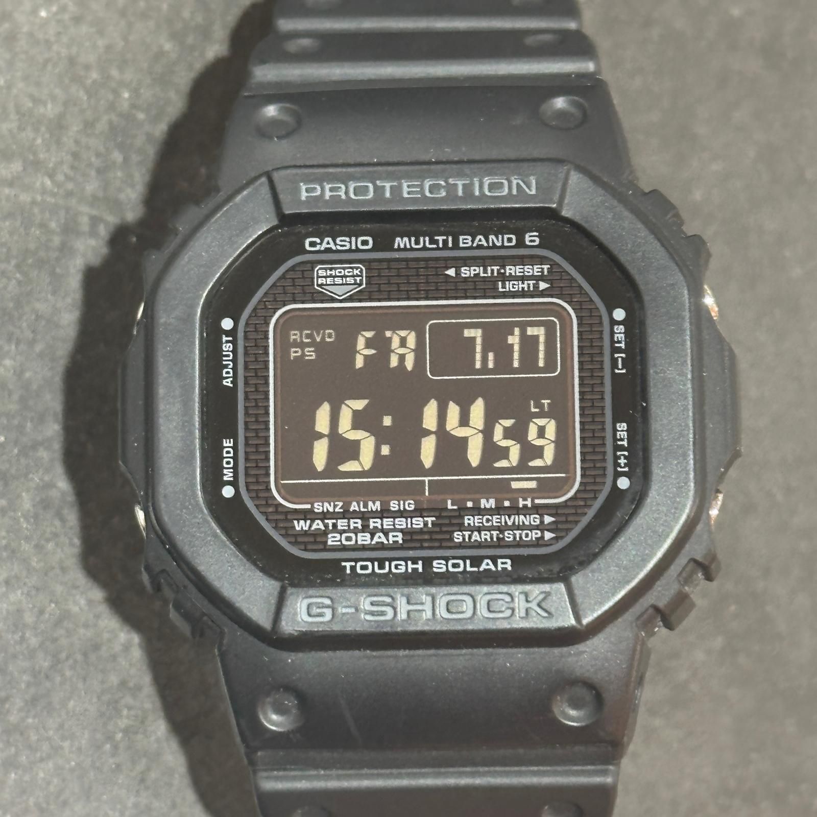 参考上代46200円 CASIO G-SHOCK DIGITAL 5000 SERIES Gショック デジタル 腕時計 カシオ GW-5000HS-1JF ブラック F （13797M） 参考上代46200円 CASIO G-SHOCK DIGITAL 5000 SERIES Gショック