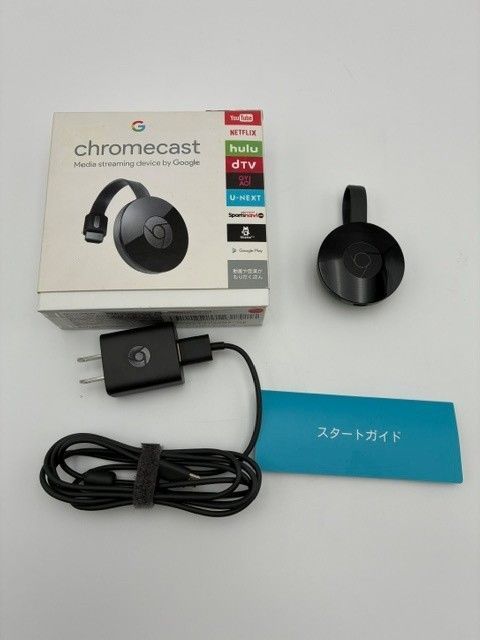 訳あり品】【店頭展示使用品】Google Chromecast ブラック