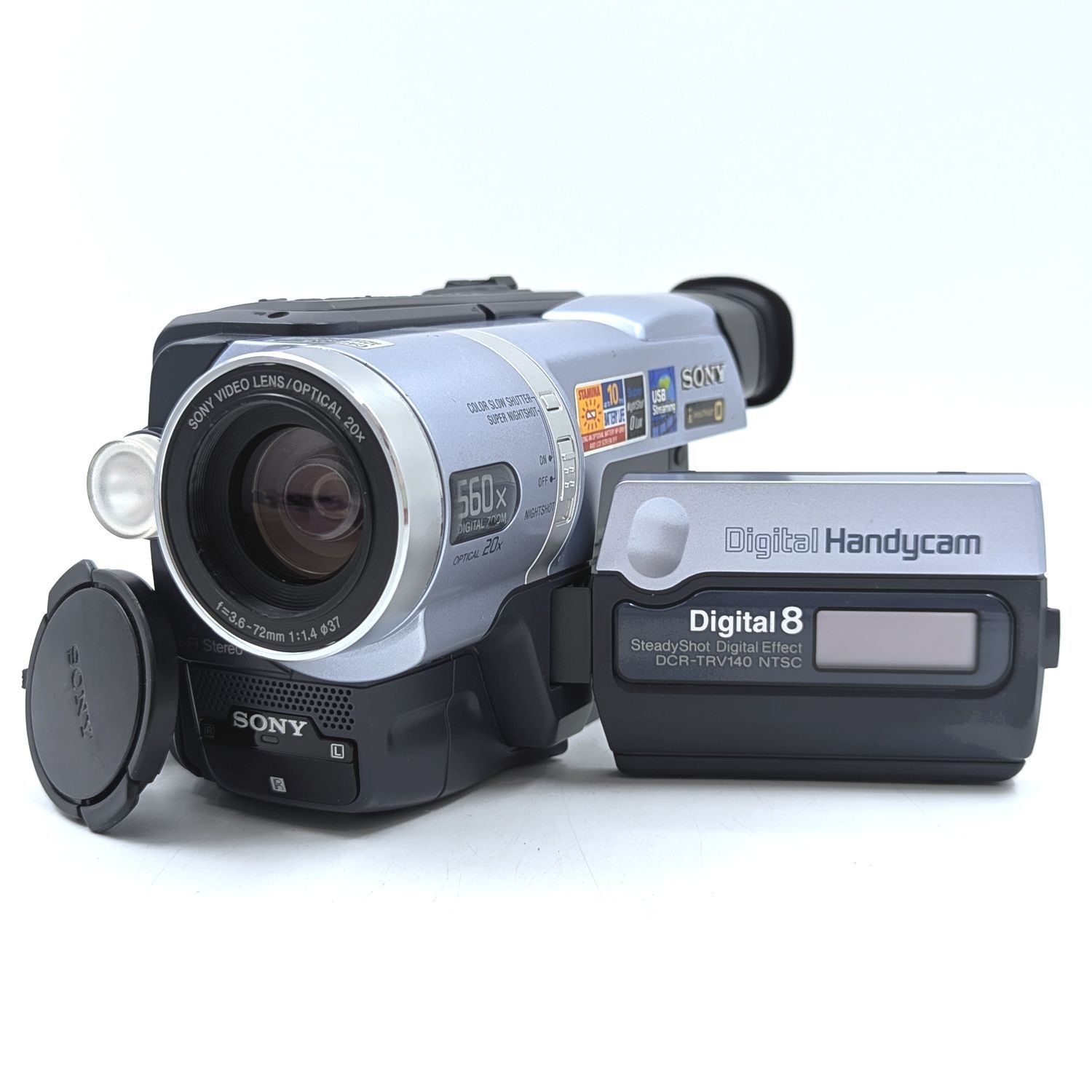 SONY ソニー DCR-TRV140 Digital8 Hi8 Video8 8mm ビデオカメラ 整備