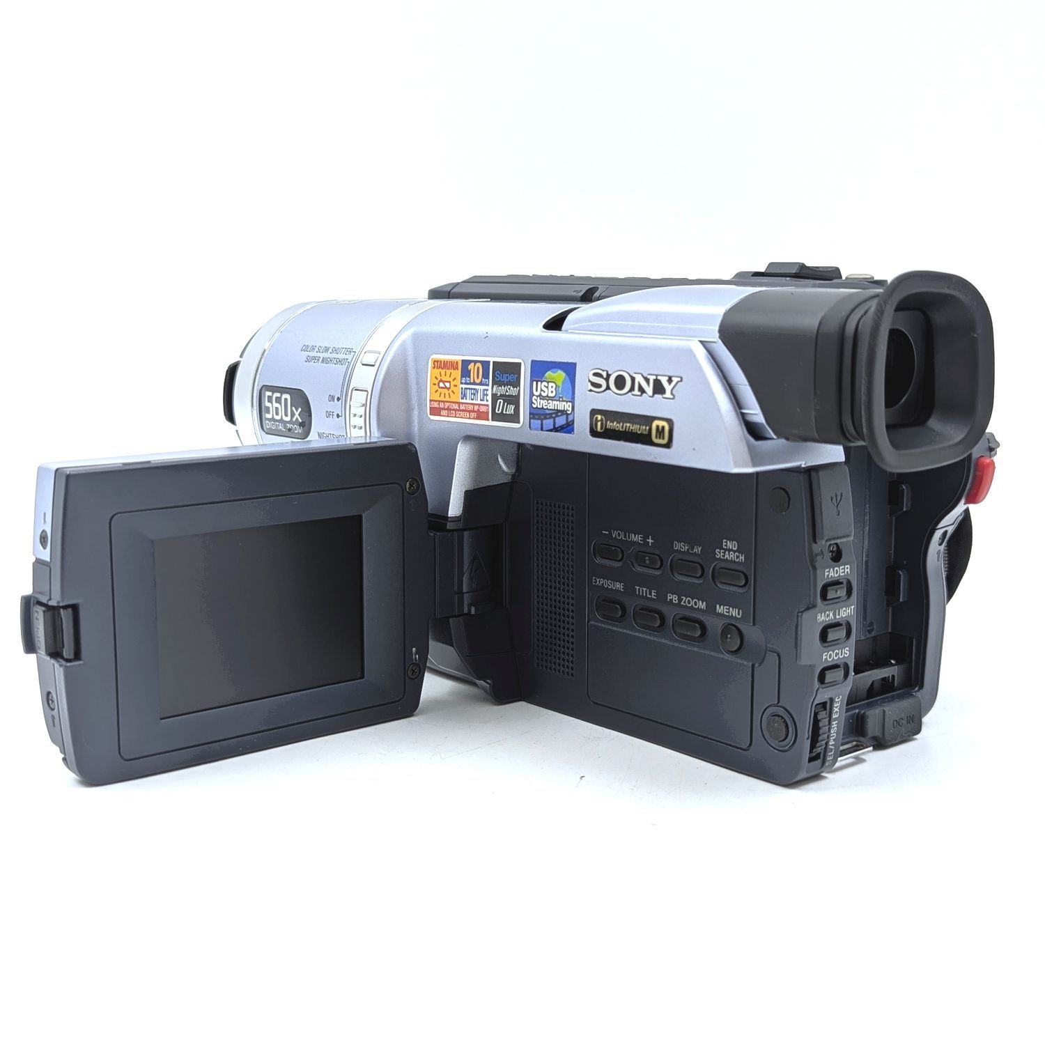 SONY ソニー DCR-TRV140 Digital8 Hi8 Video8 8mm ビデオカメラ 整備