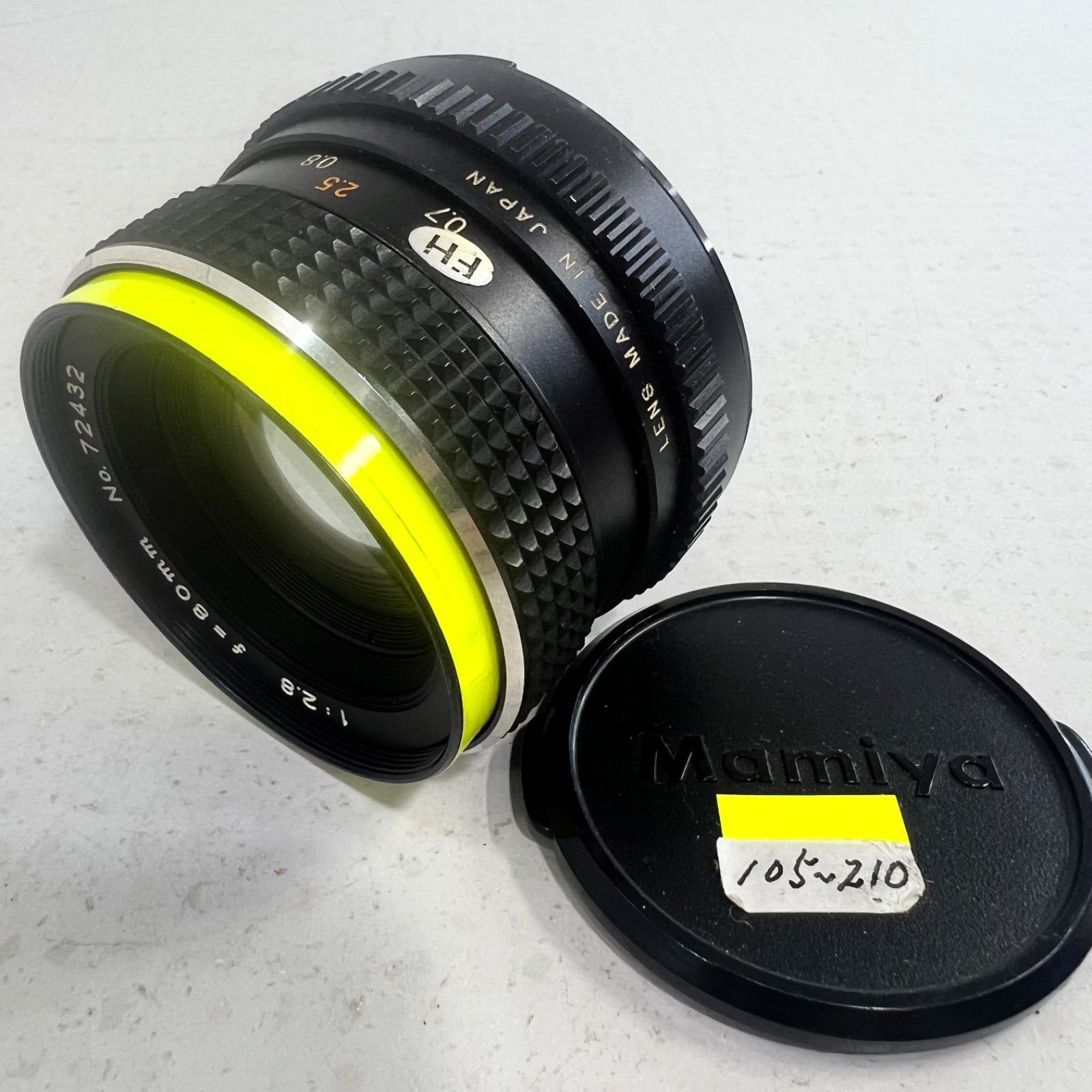 動作未確認】Mamiya SEKOR C 80mm f/2.8 レンズ マミヤ カメラ用品