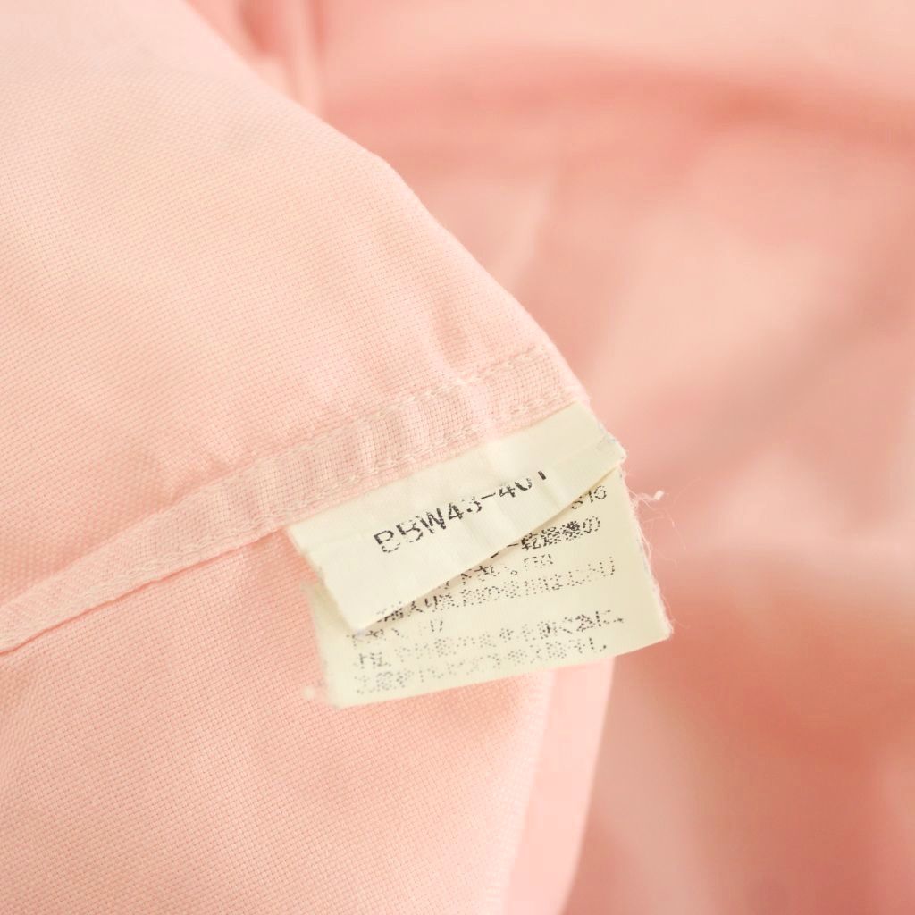 バーバリー ロンドン BURBERRY LONDON シャツ ホースロゴ刺繍 BD ボタンダウン 長袖 LL ピンク /HS ■GY50