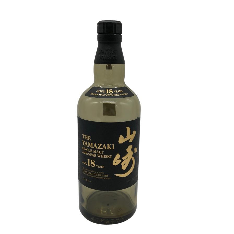 空瓶】サントリー山崎18年 ホログラム付 700ml - メルカリ
