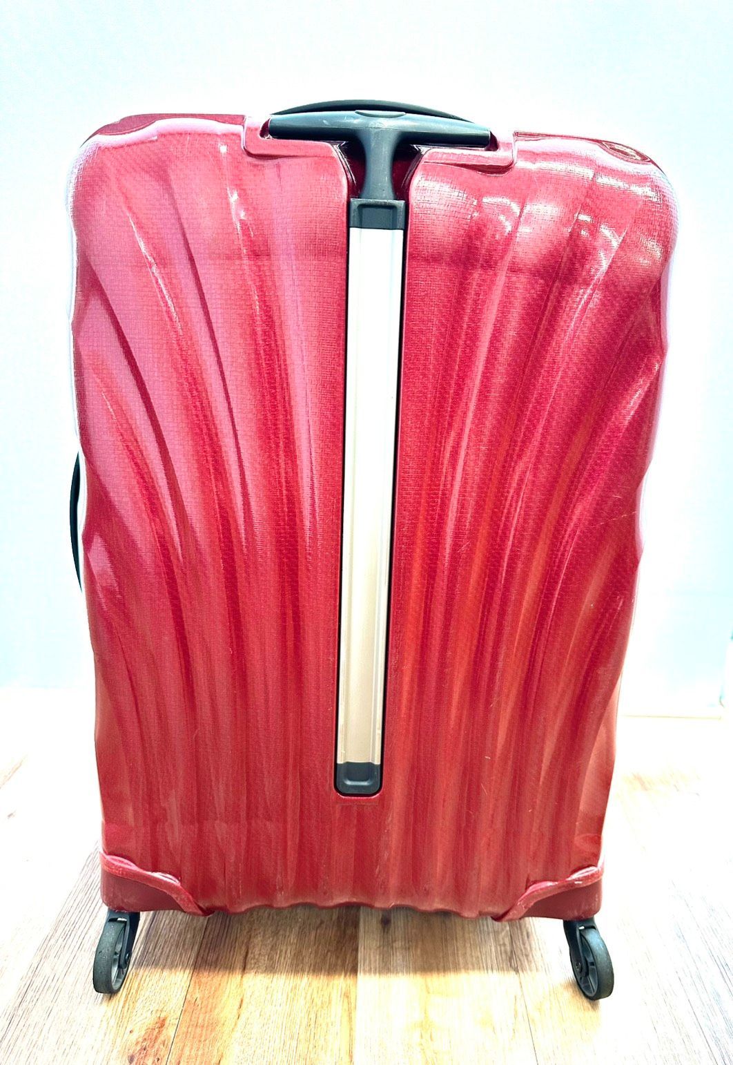 中古品】サムソナイト コスモライト チリレッド 94L - メルカリ