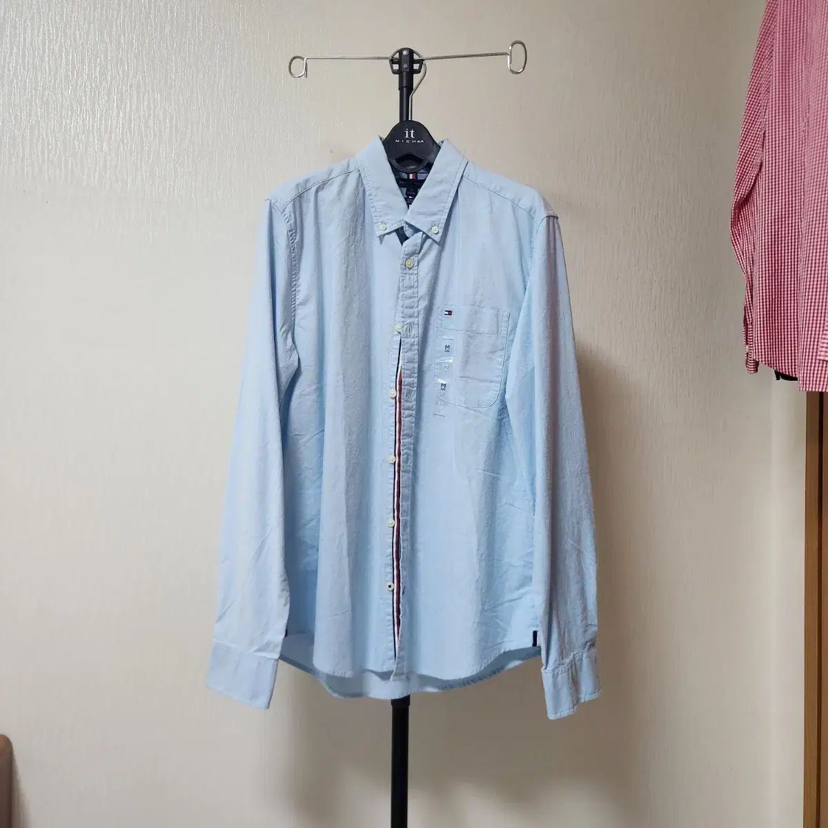タミーヒルフィガー スリムフィット シャツ M 新品