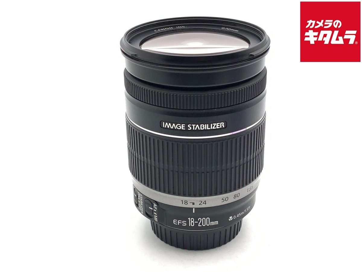 【中古】 【良品】 キヤノン EF-S18-200mm F3.5-5.6 IS