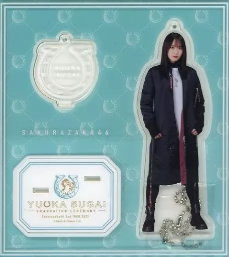 櫻坂46 欅坂46 菅井友香　グッズ 中古】雑貨 菅井友香(櫻坂46/ガラスを割れ!.黒) 欅坂46衣装ランダム
