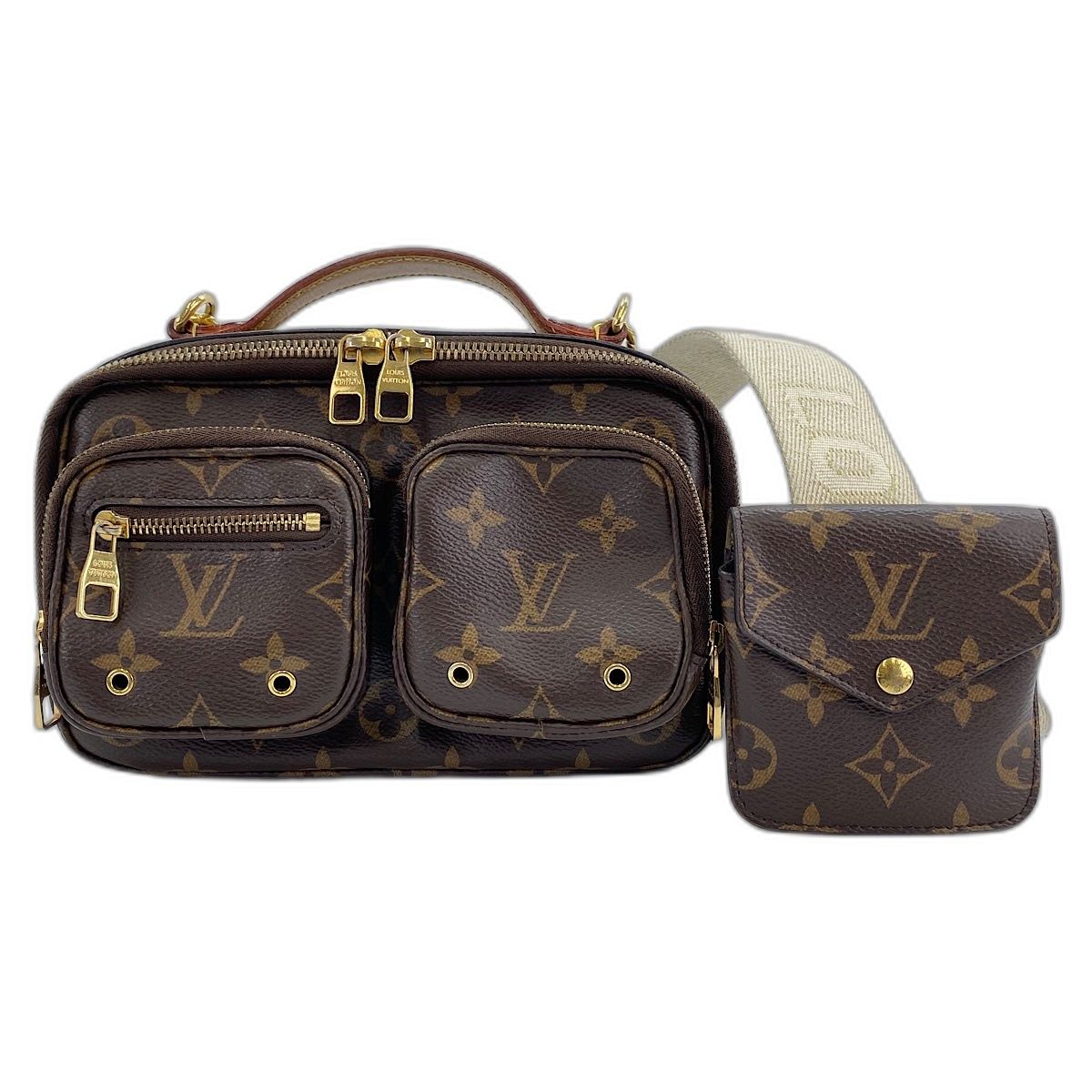 LOUIS VUITTON ルイ・ヴィトン ショルダーバッグ ユーティリティクロスボディ【中古】