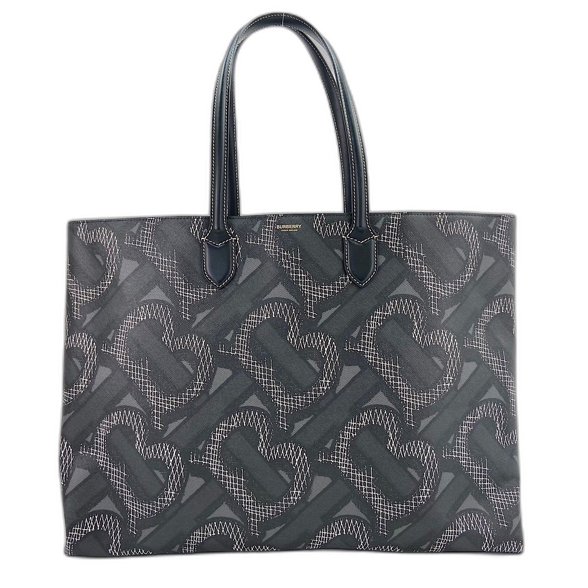BURBERRY バーバリー トートバッグ モノグラムキャンバス【中古】
