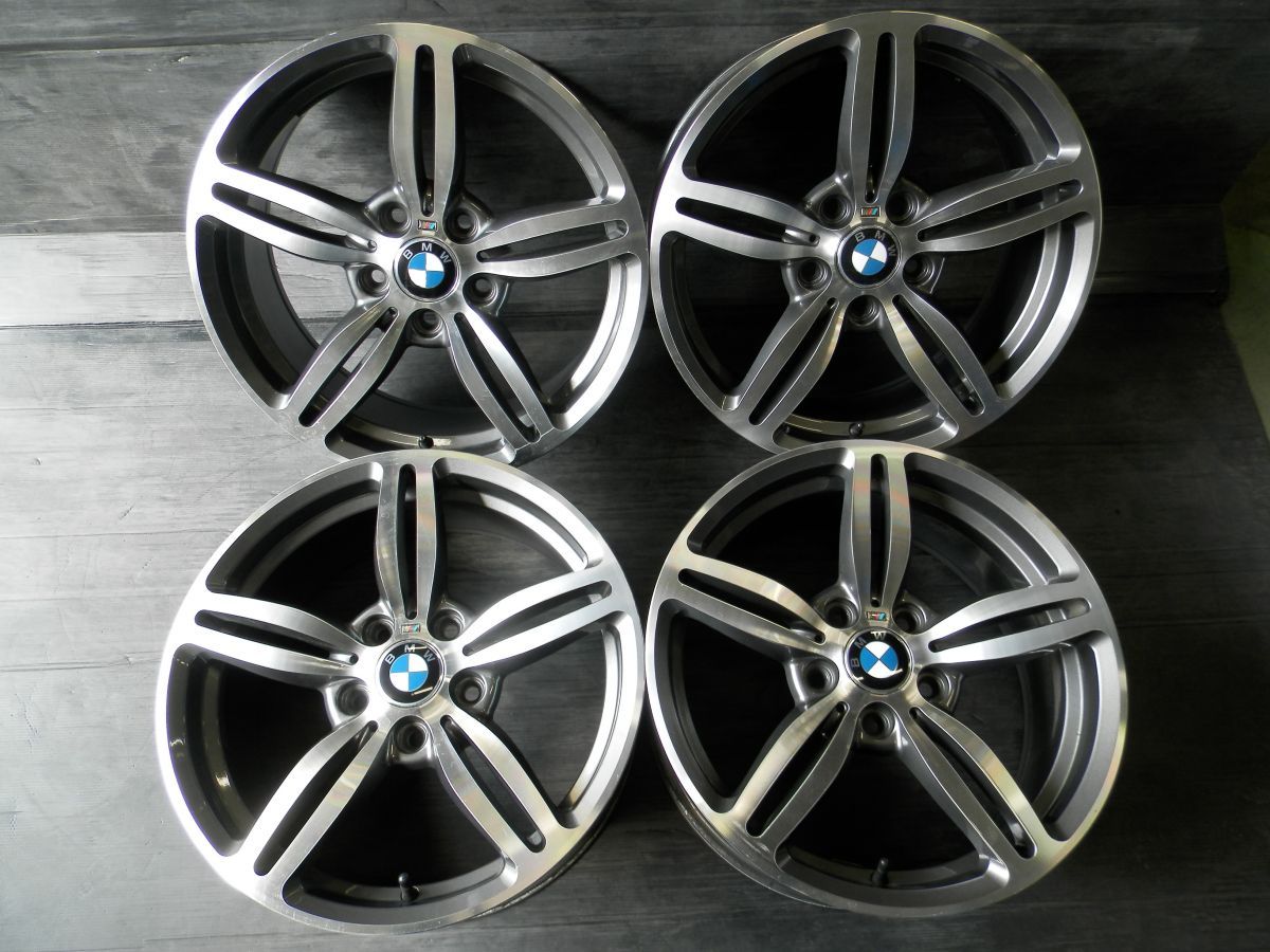 BMW 1A16 F20 116i 社外 17インチアルミホイール 4本SET 7.5J +43 5H 120 72.6φ