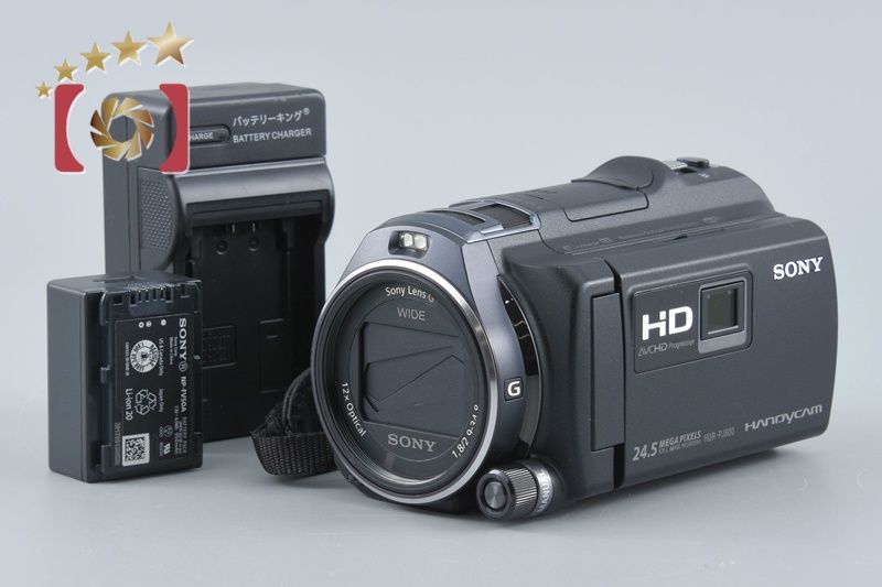 【中古】SONY ソニー ハンディカム HDR-PJ800 ブラック デジタルビデオカメラ