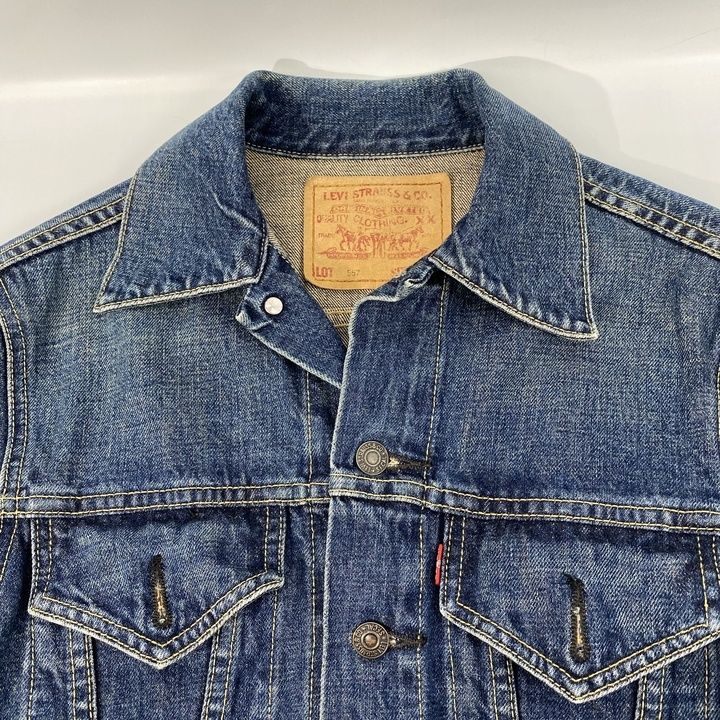 90s Levi's リーバイス 557 71557 Gジャン デニムジャケット BIG E 3rd