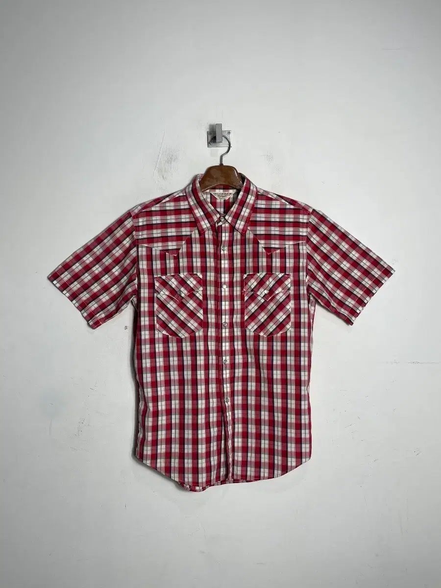 リーバイス ウェスタン CHECK 半袖 シャツ 00s
