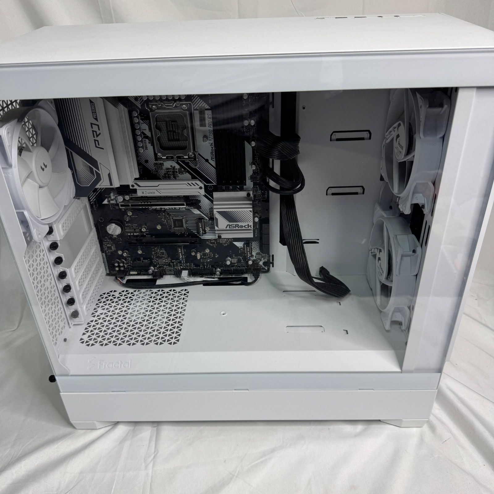 自作PCベースFractal白+Z790+850W電源セット 中古-メルカリ