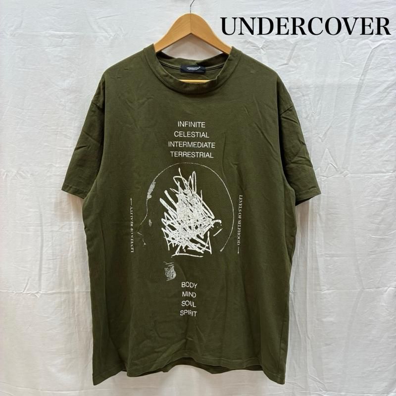 アンダーカバー 22ss OVER SIZE S/S BIG TEE 製品染め ピグメント加工