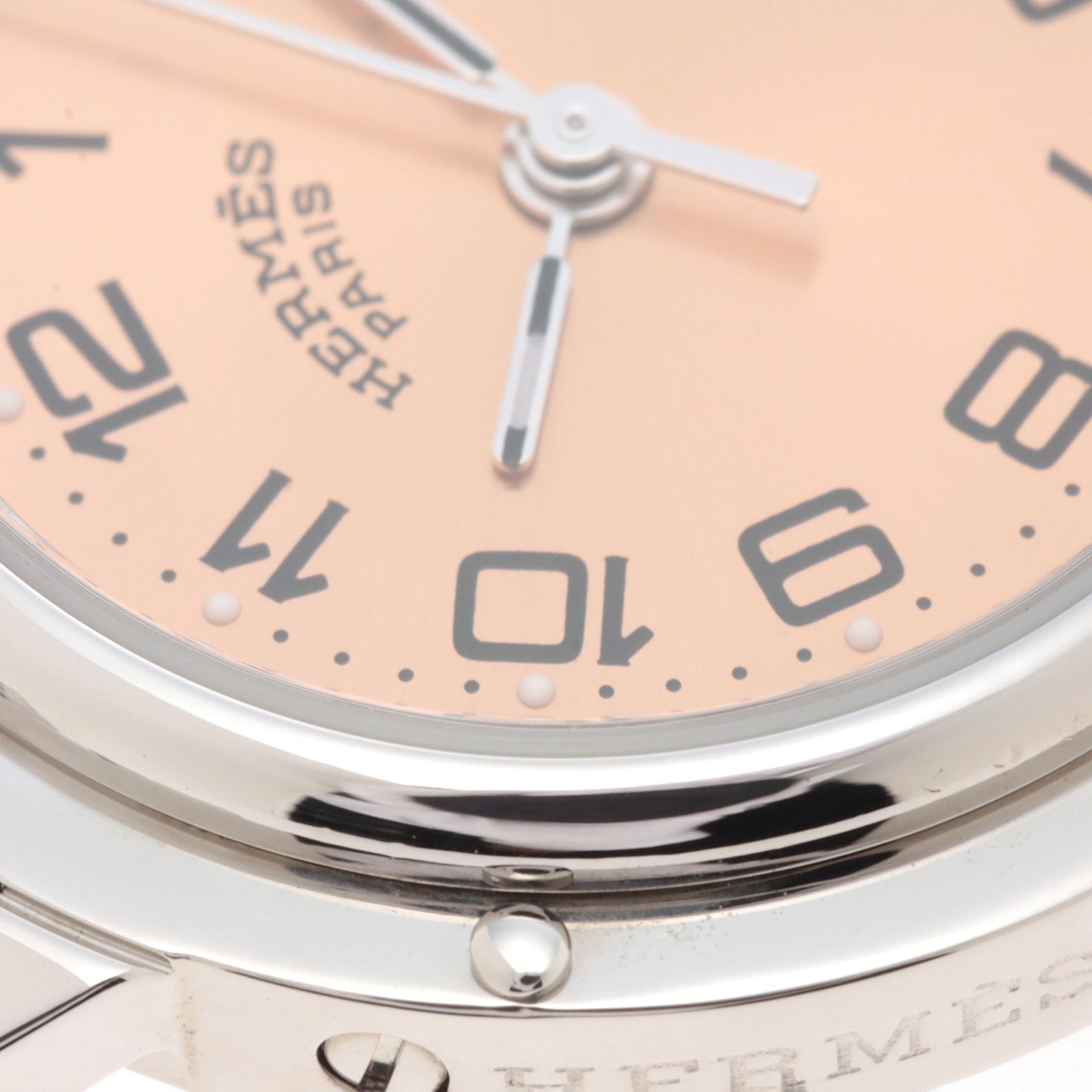HERMES エルメス クリッパー CL4.210 腕時計 ステンレススチール
