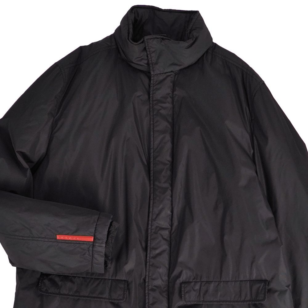 美品 プラダ PRADA SPORT コート ダウンコート ロングコート ジップ