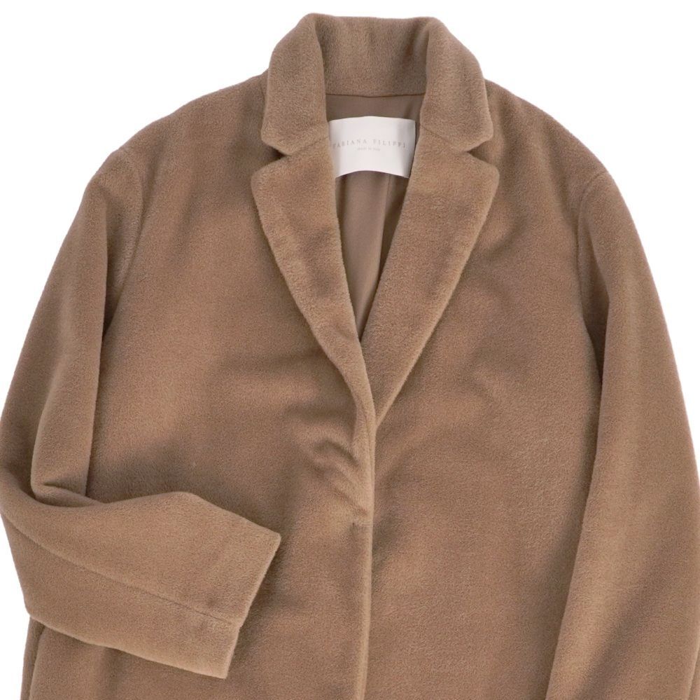 極美品 ファビアナフィリッピ FABIANA FILIPPI コート ロングコー