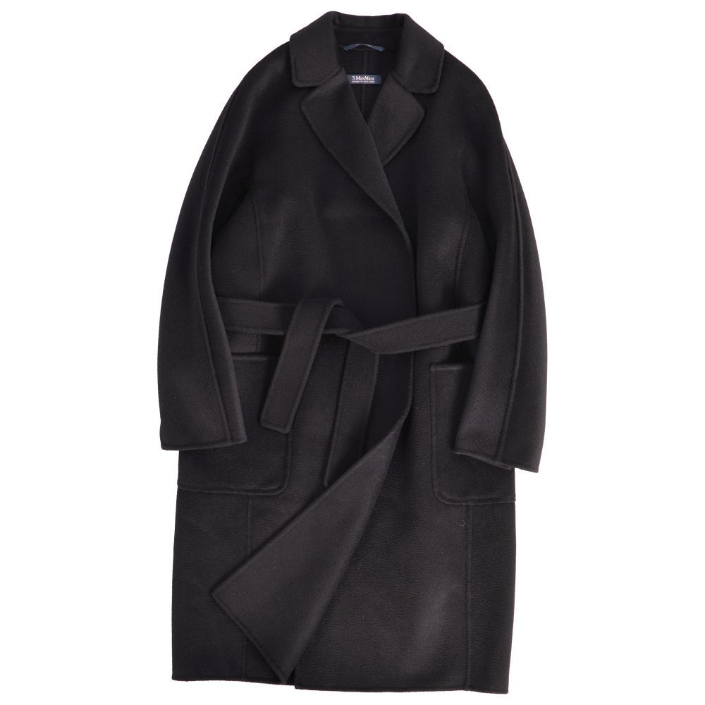極美品 マックスマーラ Max Mara コート 2019 ベルト付き ロングコ