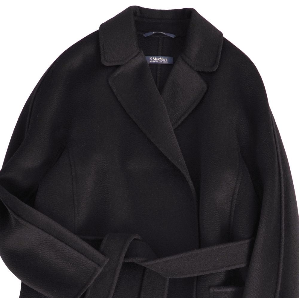 極美品 マックスマーラ Max Mara コート 2019 ベルト付き ロングコ