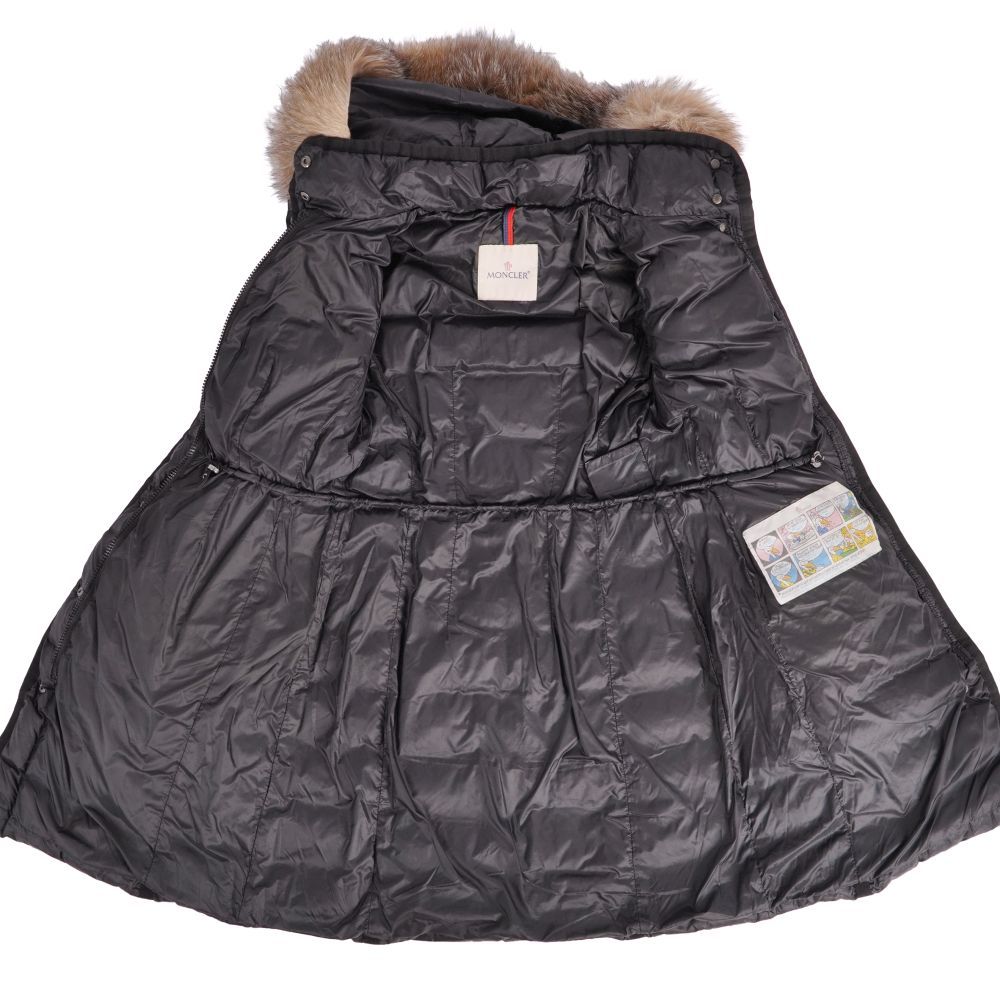 極美品 モンクレール MONCLER コート 2021 HERMIFUR フード - メルカリ