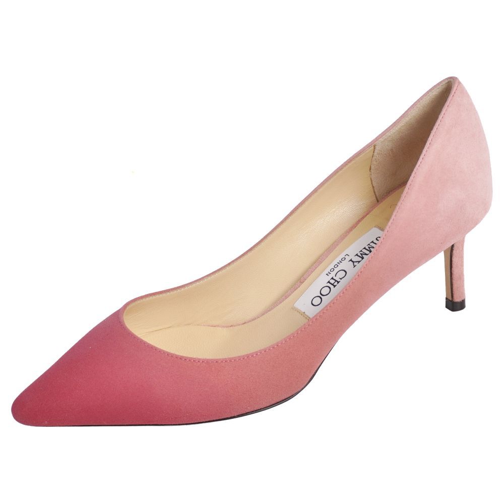 美品 ジミーチュウ JIMMY CHOO パンプス スエードレザー ヒール シュ