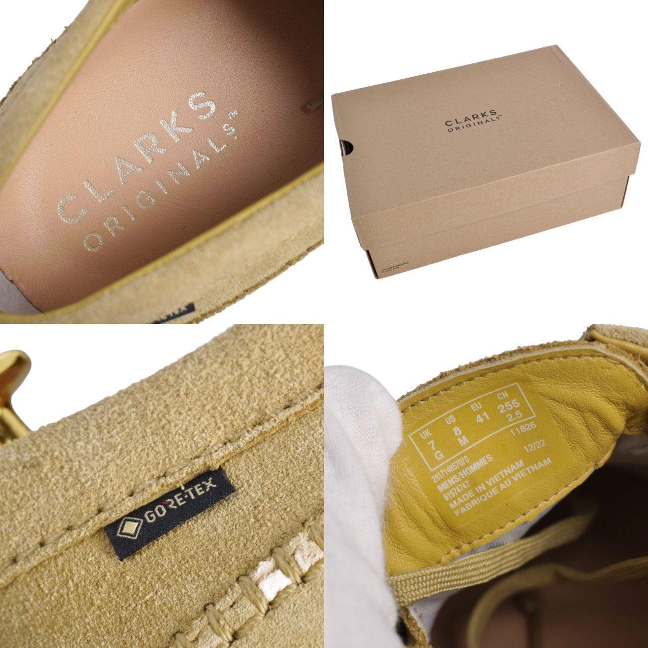 未使用 クラークス Clarks モカシン Weaver GTX ウィーバー G - メルカリ