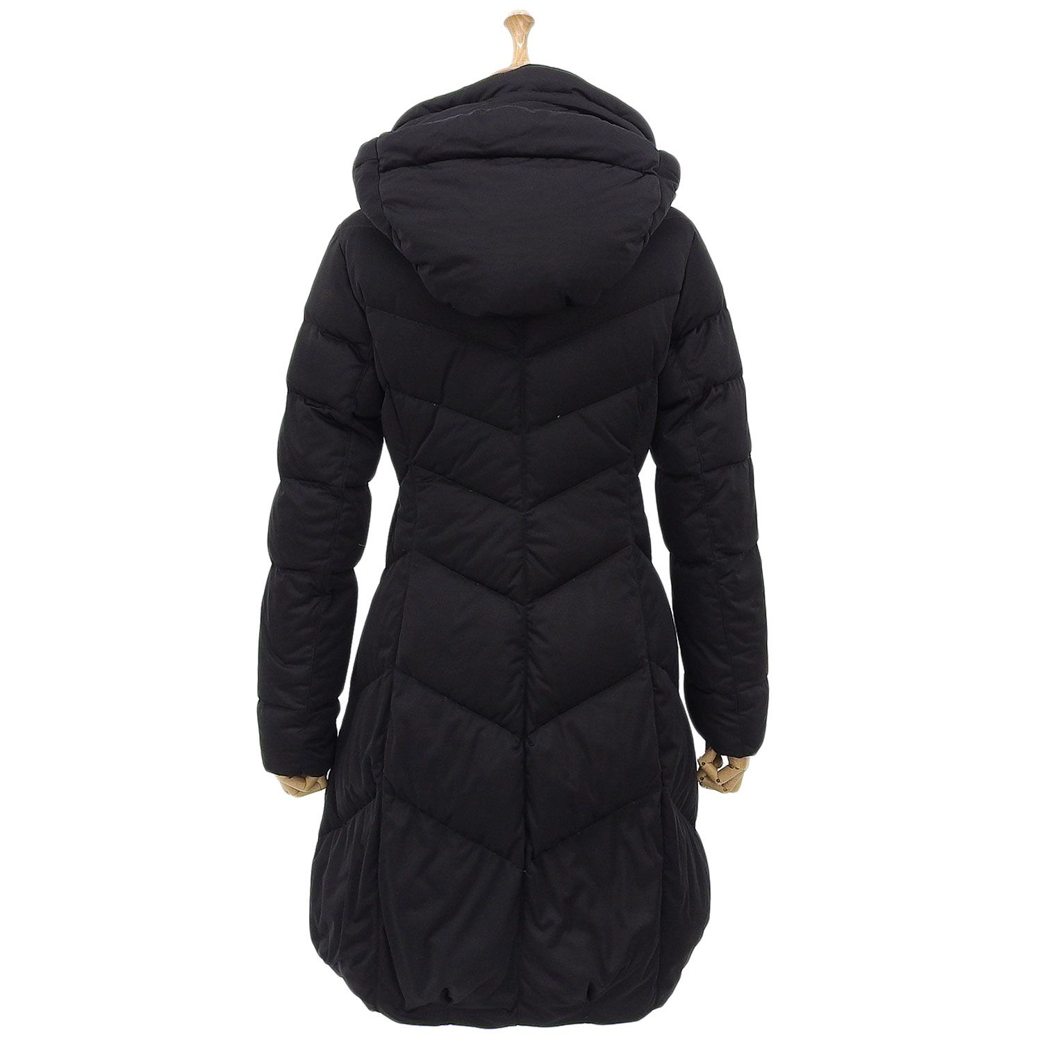 美品◎ARMANI COLLEZIONI アルマーニ ロングダウンコート 黒 アルマーニ コレッツォーニ ARMANI COLLEZIONI コート ダウンコ - メルカリ