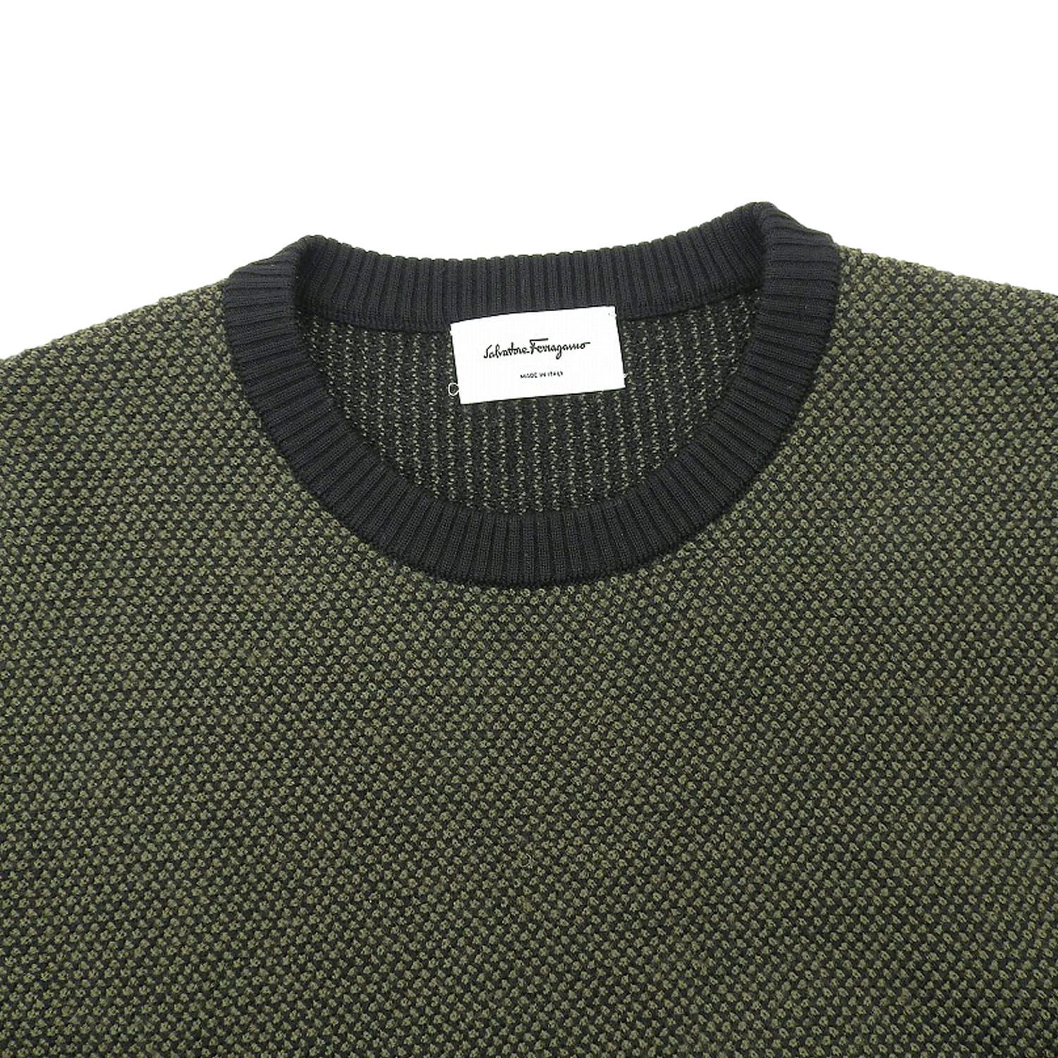 美品 サルヴァトーレ フェラガモ Salvatore Ferragamo ニット - メルカリ