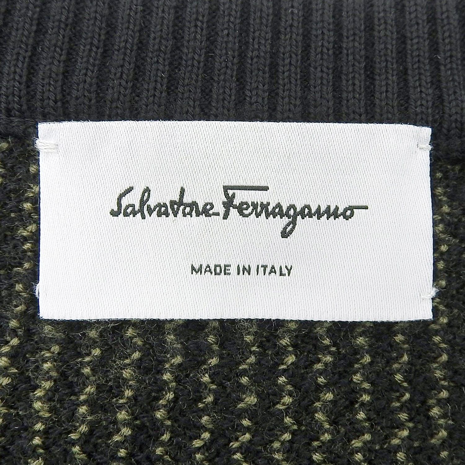 美品 サルヴァトーレ フェラガモ Salvatore Ferragamo ニット - メルカリ