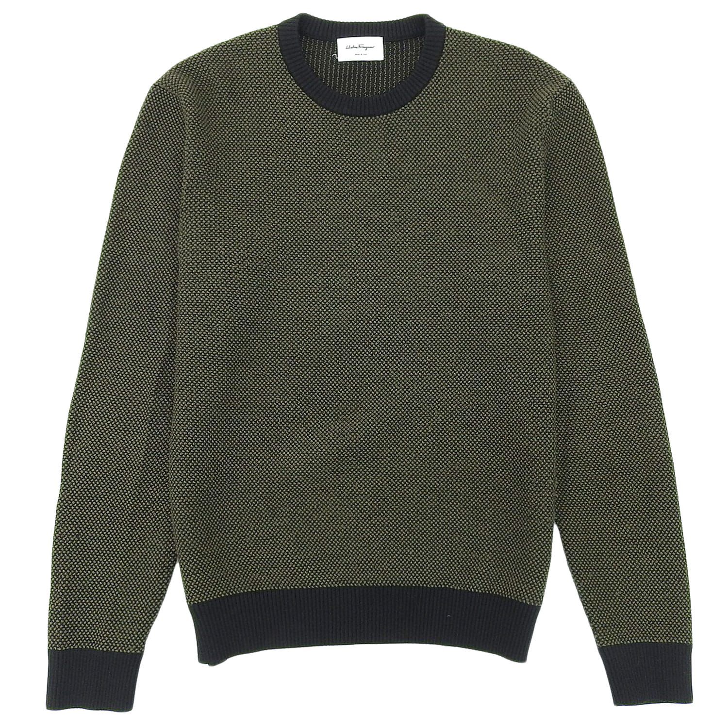 美品 サルヴァトーレ フェラガモ Salvatore Ferragamo ニット - メルカリ
