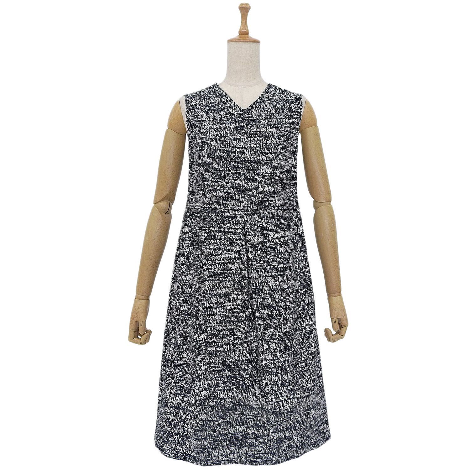 【美品】'S Max Mara ノースリーブ　ワンピース　Ｓ〜Mサイズ 極美品 エス マックスマーラ S Max Mara ワンピース ノースリーブ ボ