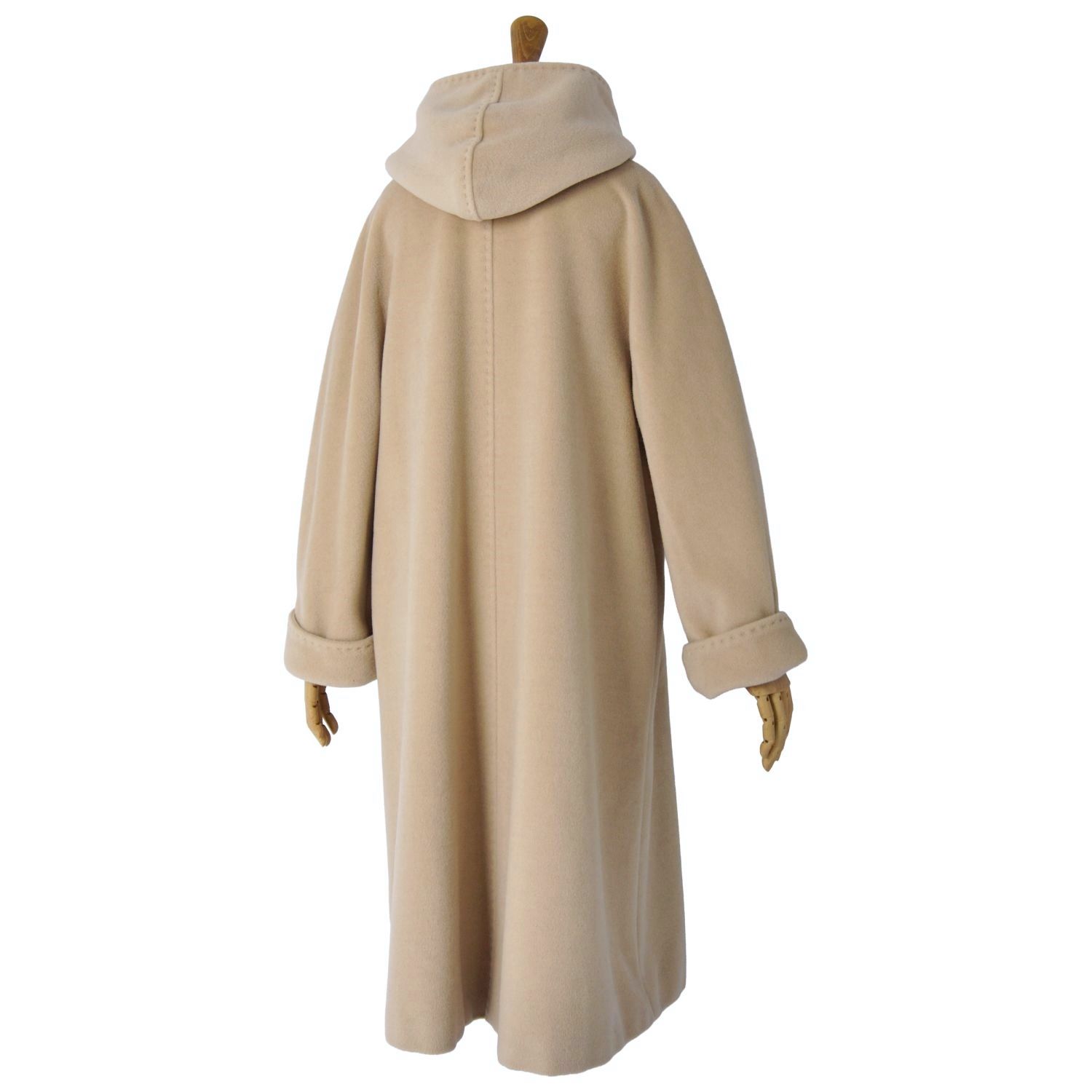 美品 マックスマーラ Max Mara コート 白タグ ロングコート ダブルブレ