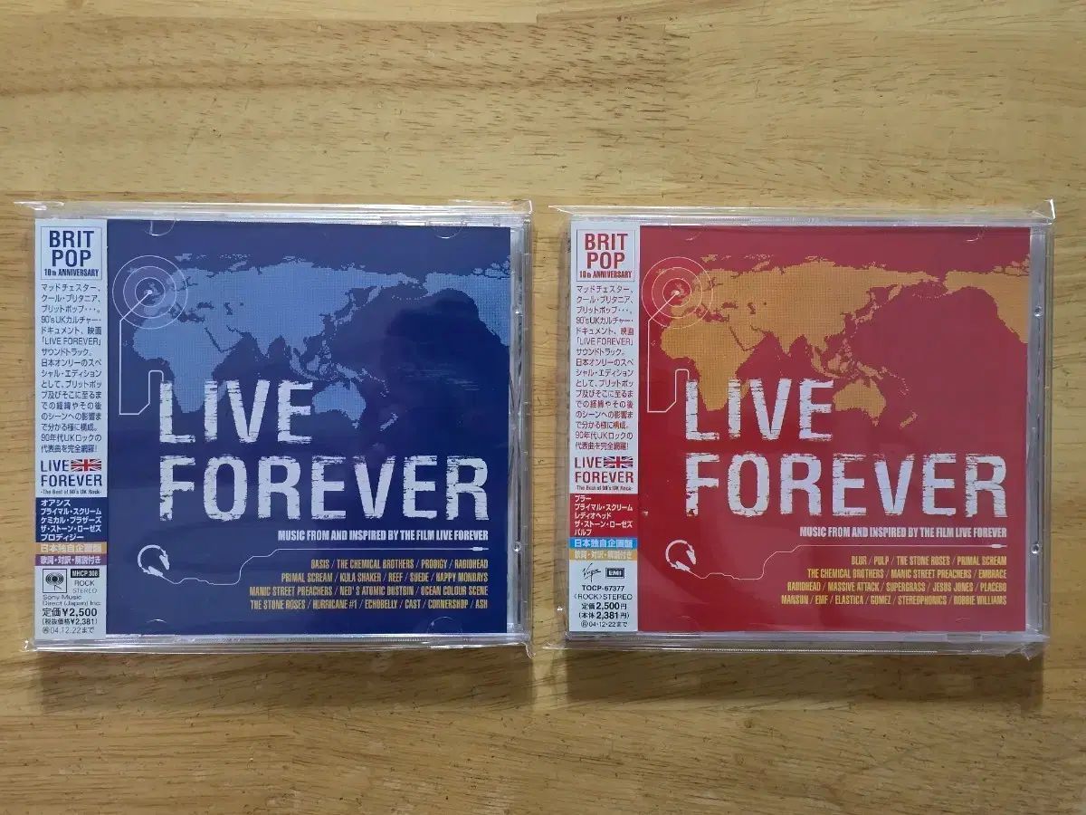 CD oasis オアシス- Live Forever ー The Best Of 90s Uk Rock