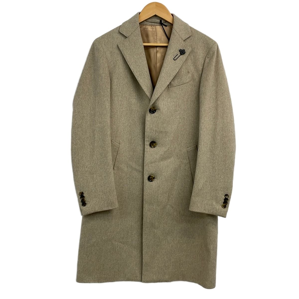 lardini(ラルディーニ) コート サイズ46 XL メンズ美品 - グレーベージュ 長袖/秋/冬