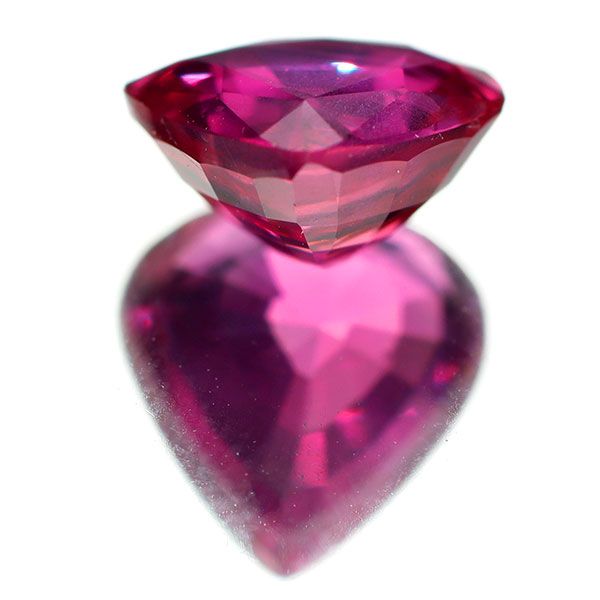 新品 モザンビーク産ビビッドレディッシュピンク ルビー ルース 1.08ct 希少石 レアストーン【エスコレ】