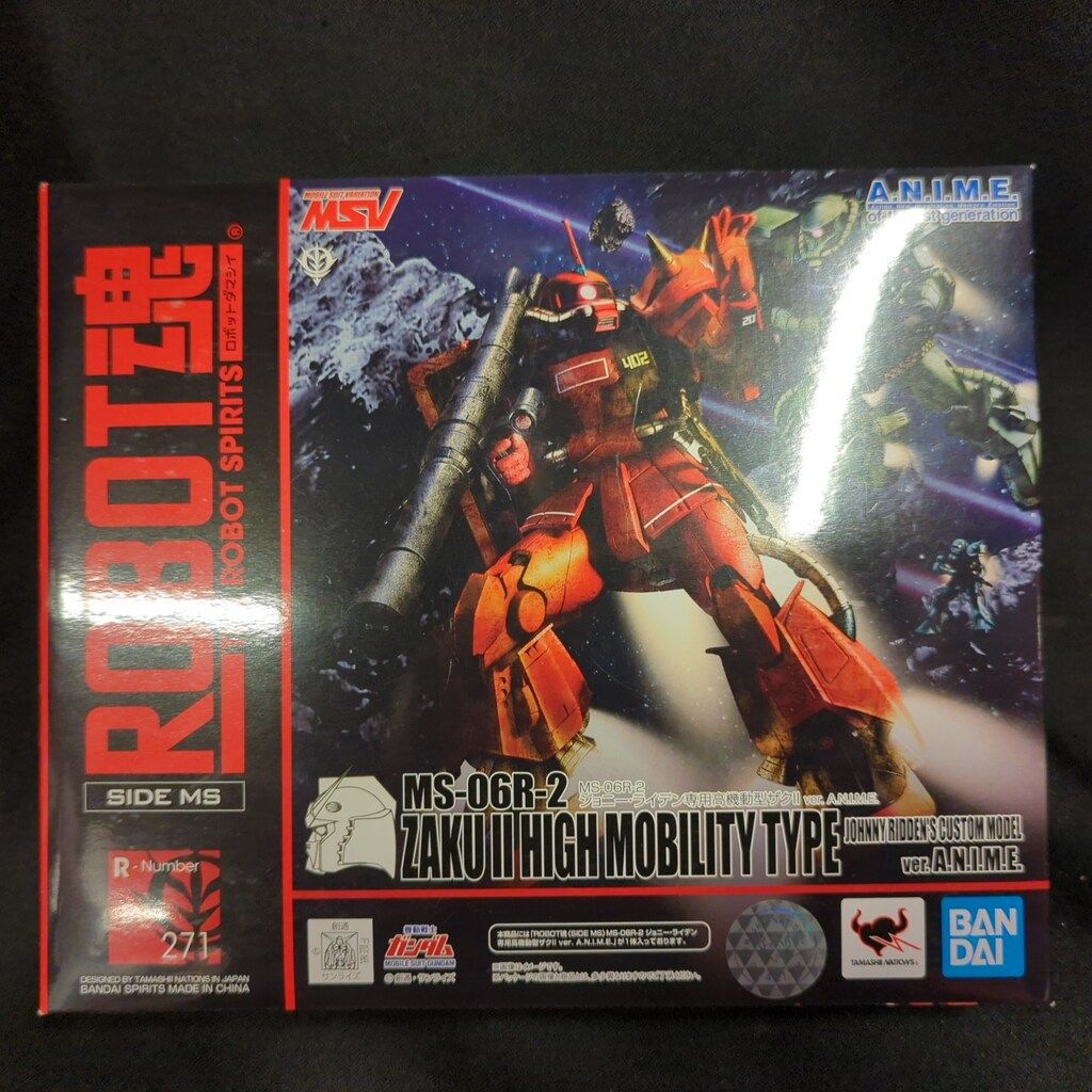 BANDAISPIRITS ROBOT魂<SIDE MS> 機動戦士ガンダム(MSV) MS-06R-2 ジョニー・ライデン専用高機動型ザクII ver. A.N.I.M.E. 271