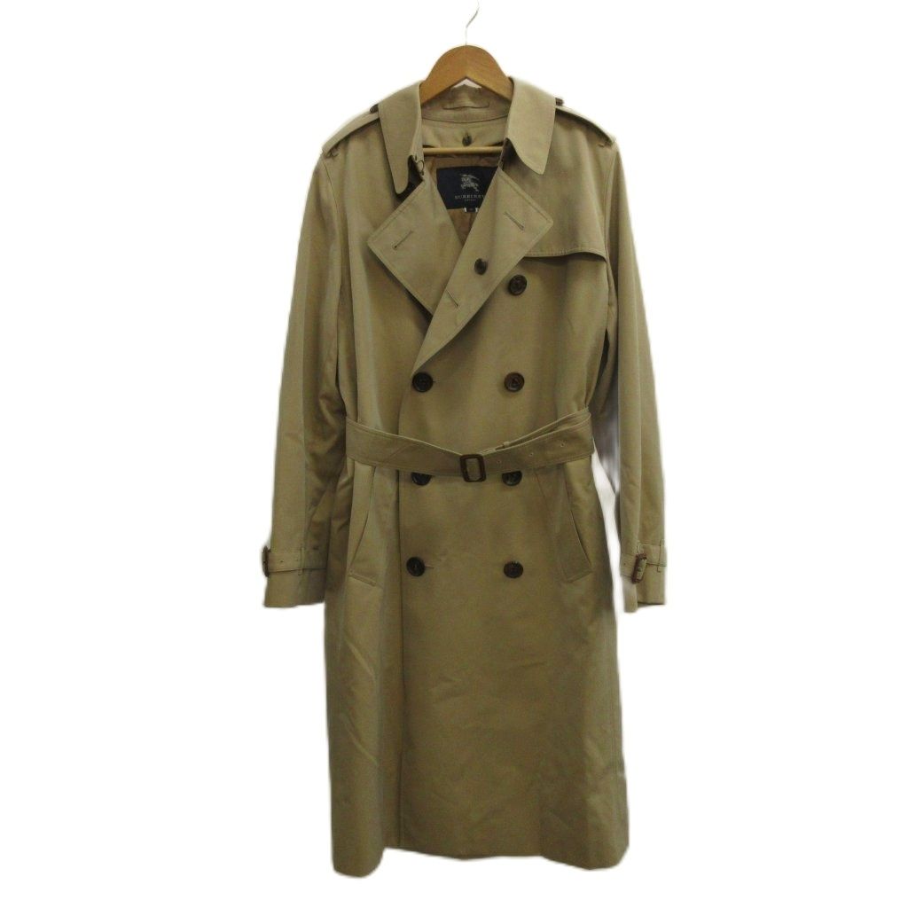 バーバリー　ロングトレンチ ベージュ46 美品 バーバリー ロンドン BURBERRY LONDON トレンチコート 46 ベージュ