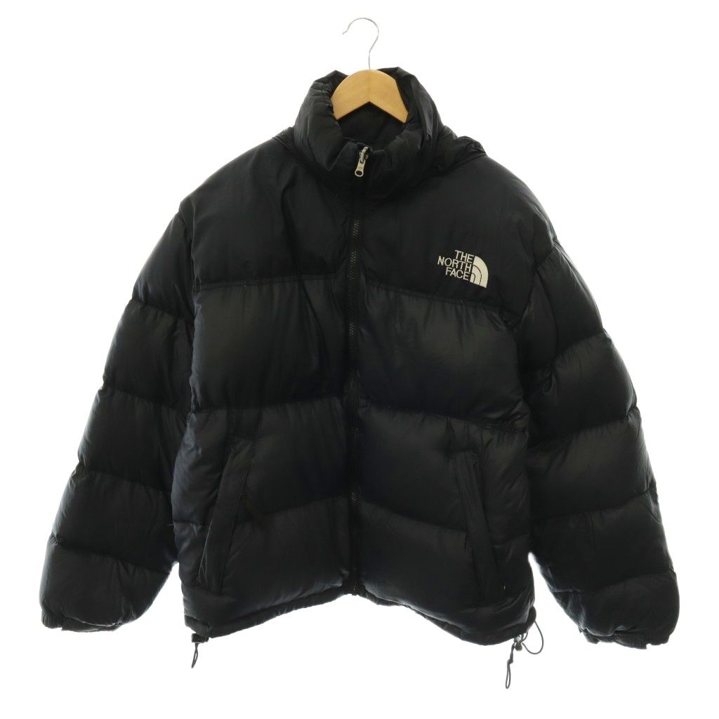 ザノースフェイス THE NORTH FACE ダウンジャケット アウター ジップアップ ロゴ 黒 ブラック NF003AS /CX ■GY18