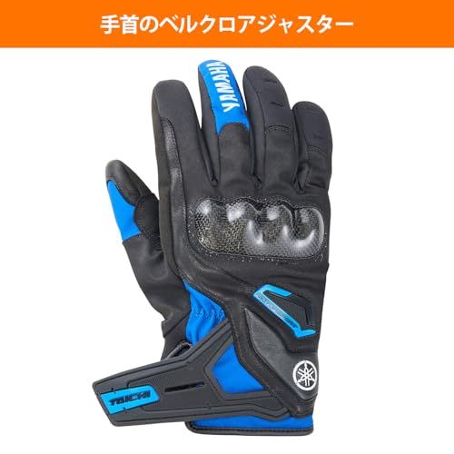 ヤマハ発動機(Yamaha) 秋・冬ライディンググローブ YL4004 カーボンウインターグローブ ブラック/ブルー XLサイズ Q5F-RST-Y12-00Xas ヤマハ発動機(Yamaha) 秋・冬ライディンググローブ YL4004 カーボンウインターグローブ ブラック/ブルー XLサイズ Q5F-RST-Y12-00Xas