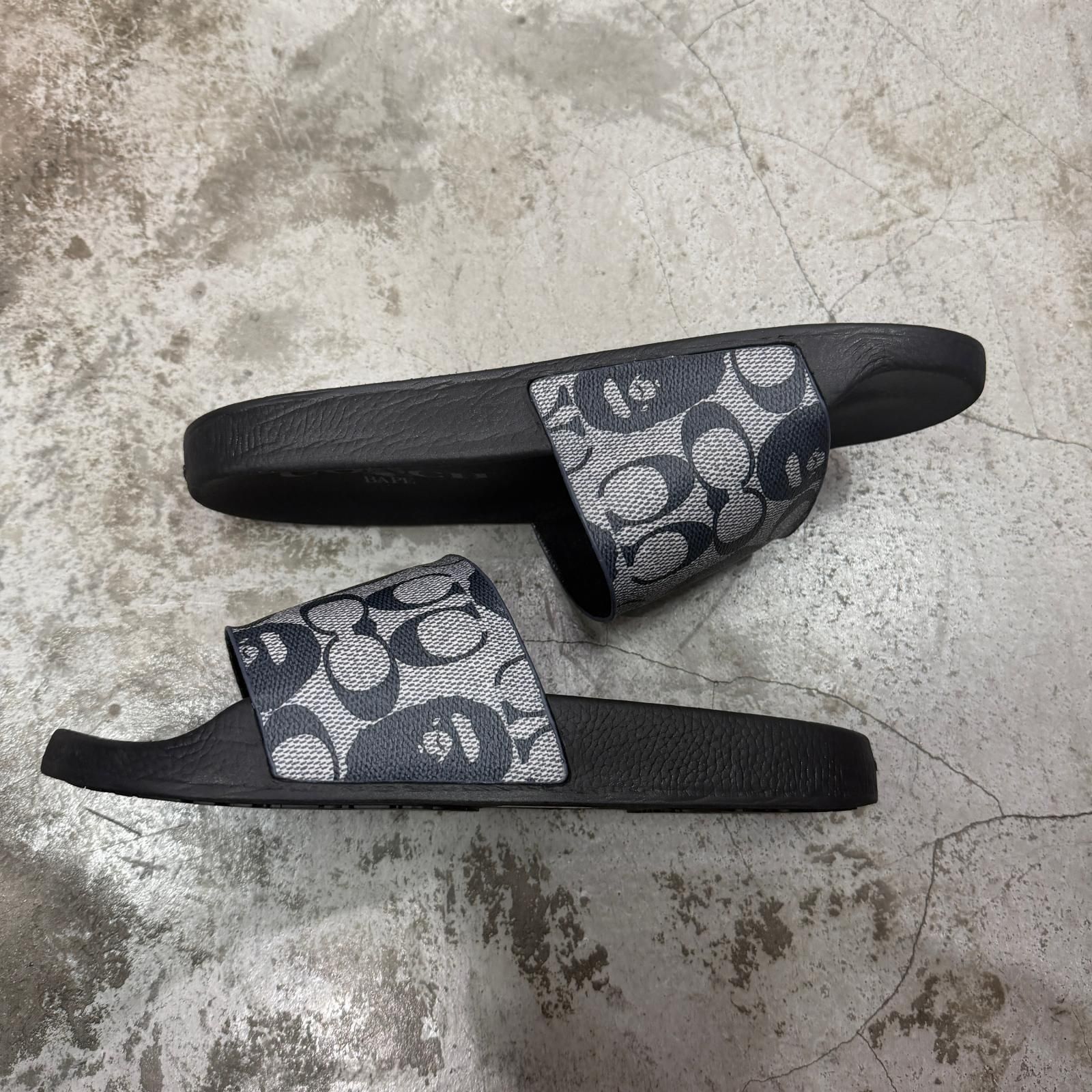 COACH × A BATHING APE BXC SLIDE スライドサンダル シャワー サンダル