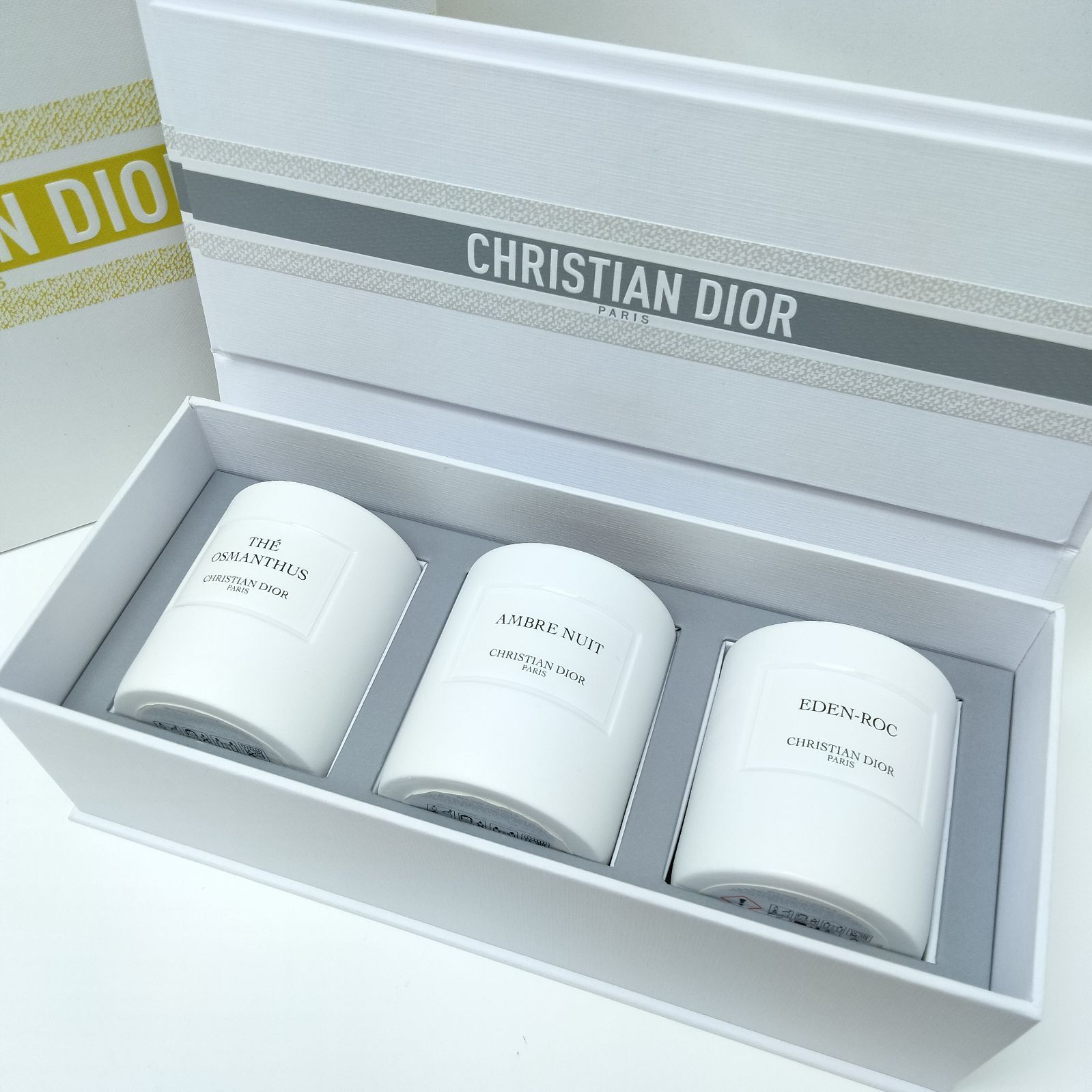美品✨️Dior✨️ディオール キャンドルコレクション 3点セットエデン