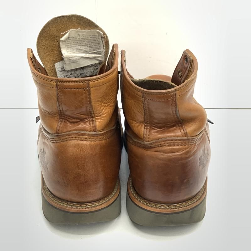 中古】Thorogood ワークブーツ 8D ブラウン ソログッド[92] - メルカリ