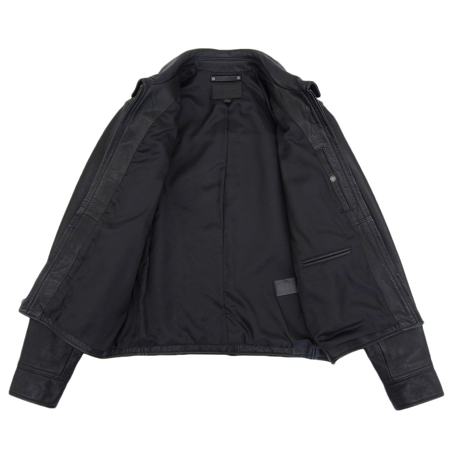 極美品　COACH レザージャケット 極美品 コーチ COACH ジャケット ブルゾン レザージャケット ジップ