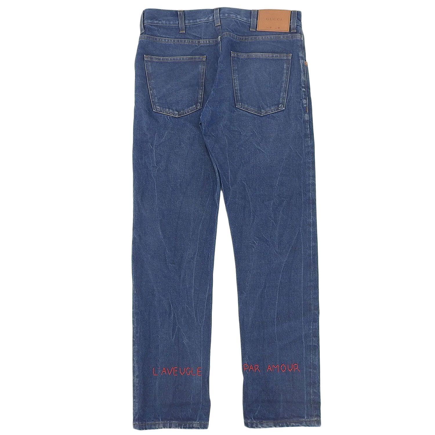 ストレートデニム美品 グッチ GUCCI パンツ デニムパンツ ジーンズ 
