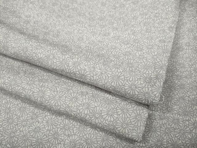 平和屋着物●江戸小紋　舞菊文　正絹　逸品　CABH9817ut