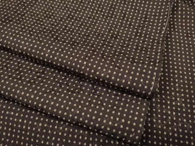 平和屋着物●江戸小紋　角通し　正絹　逸品　未使用　CABH9833ut