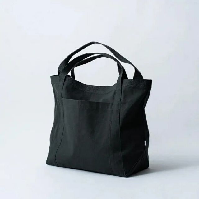 TYPE (タイプ) | TYPE-005 2WAY キャンバストートバッグ (khaki) | レディース メンズ トートバッグ ショルダーバッグ 2WAY キャンバス 帆布 大容量 A4対応 肩掛け 斜めがけ 通勤 通学 カーキ シンプル カジュアル おし